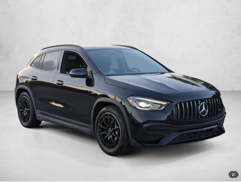 2022 Mercedes-AMG GLA45 Booster — luxury SUV rental Florida